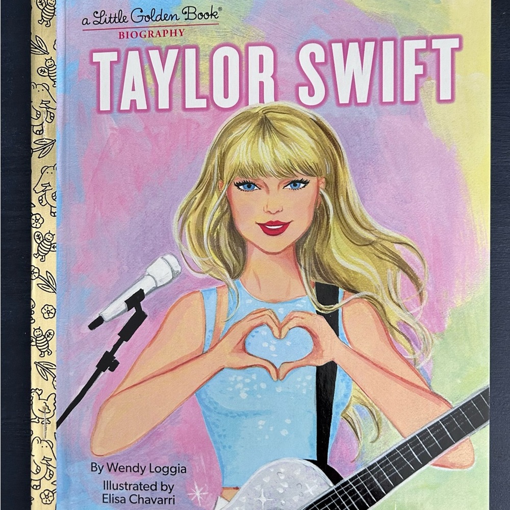 Taylor Swift Biography, a Little Golden Book! For the younger audience!